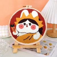 Thumbnail for SoftLoop – Suave y creativo – Kit de decoración para el hogar DIY Punch Needle