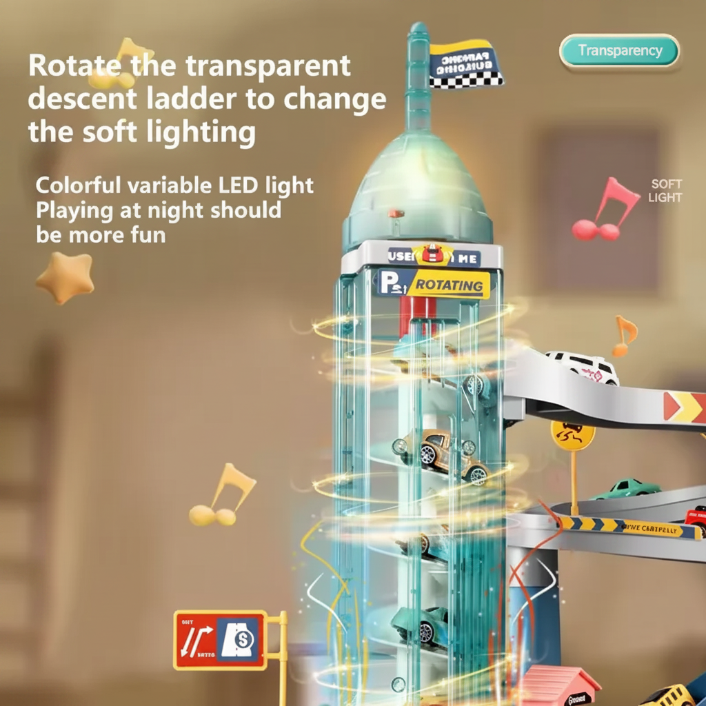 AutoWorld – Educativo e interactivo – Juego de aparcamiento eléctrico