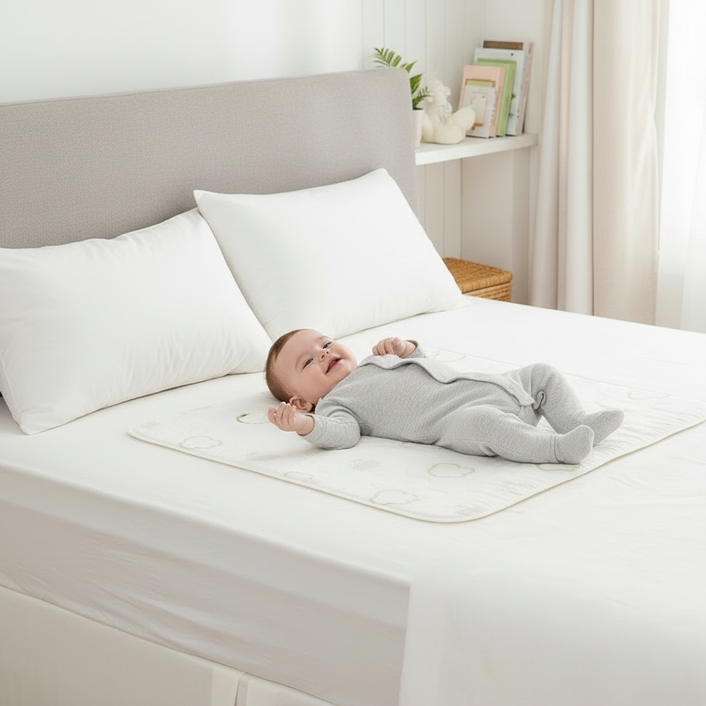 DryNest – Noches secas – Funda impermeable para colchones infantiles