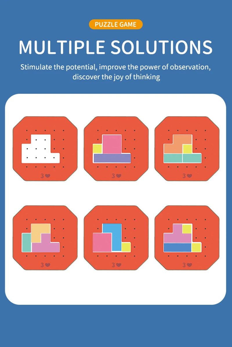 Logic Blocks™ – Color y creatividad – Puzzles geométricos