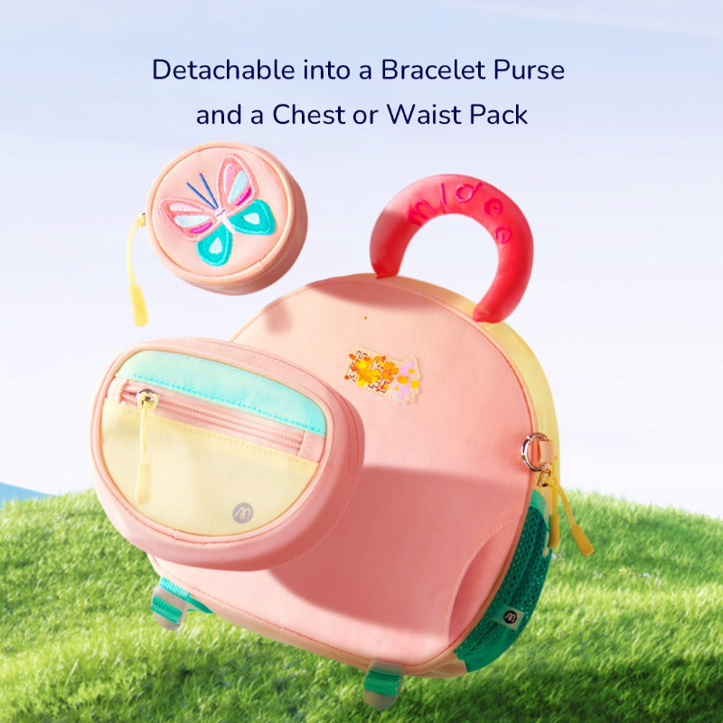 KidPack – Ligero y cómodo – Mochila escolar ligera con portabotellas