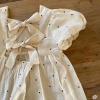 Thumbnail for LittleTwinkle – Suave y cómoda – Vestido infantil con dos lazos