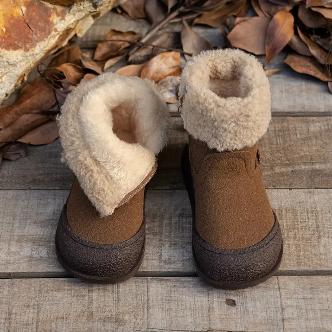 FrostyStep – Cálidas y seguras - Botas de invierno para niños con forro polar