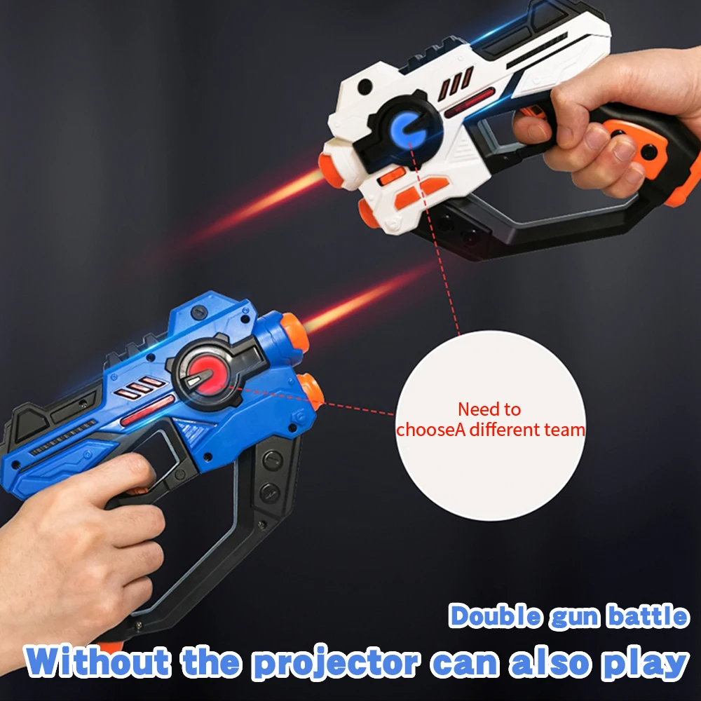 TargetPro – Competitivo y aventurero – Set de pistolas para combate láser
