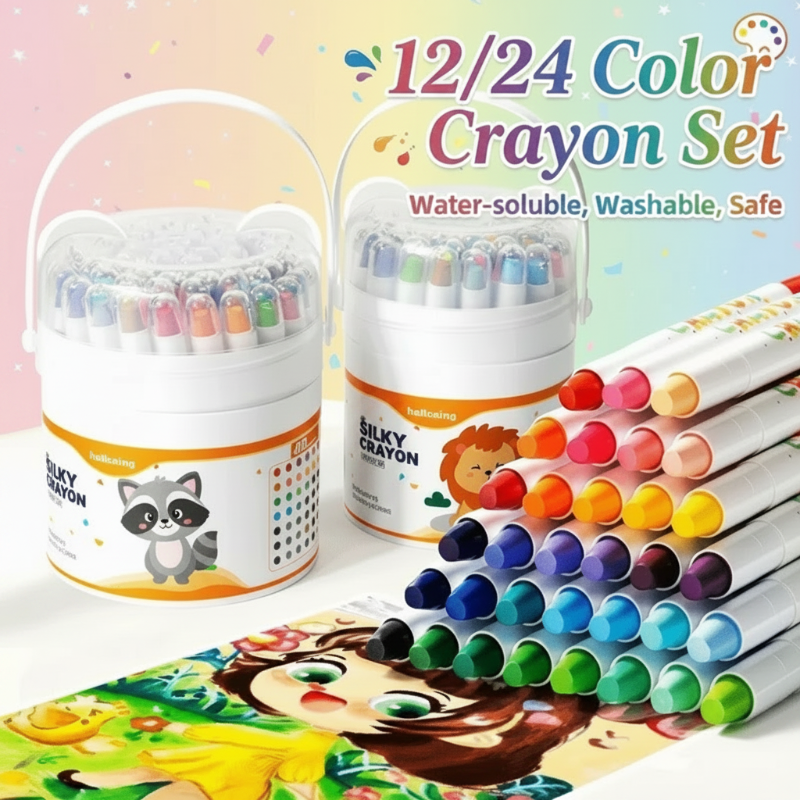 TinyArt – Educativo y seguro – Set de rotuladores lavables y solubles en agua