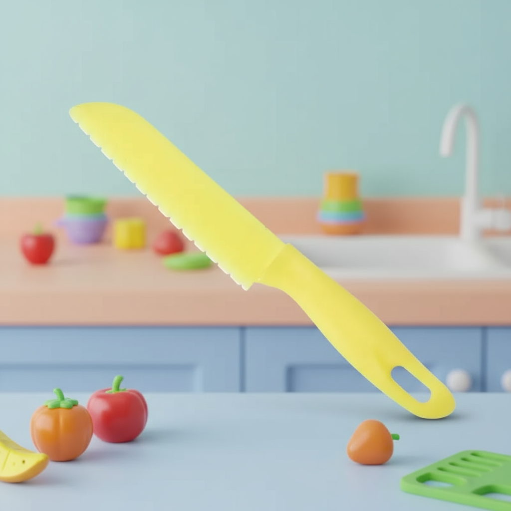 MiniChef – Seguro y apto para niños - Cuchillo de corte infantil