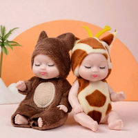 Thumbnail for LittleDolly – Bonita y acogedora: muñequita con un alegre disfraz de animalito