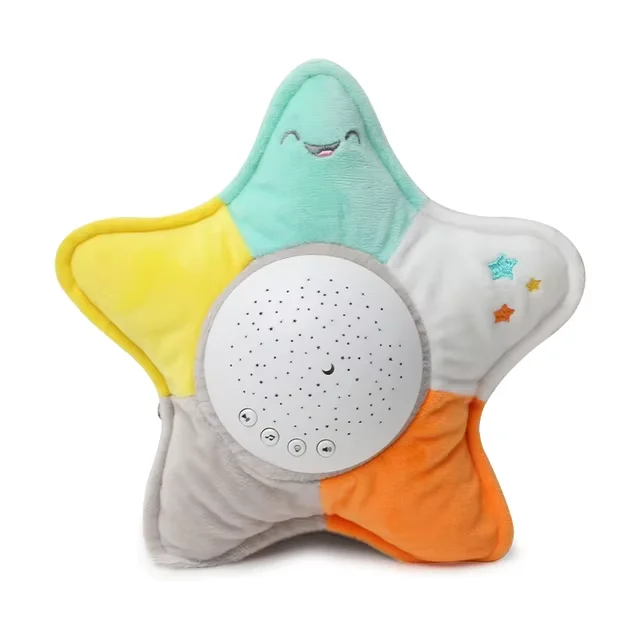 StarPlush – Suave y relajante: peluche con proyector de luz nocturna