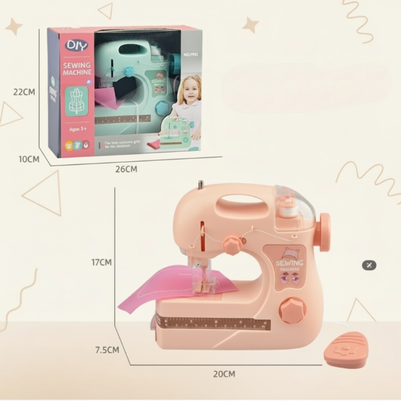 MiniTailor – Educativo y divertido: máquina de coser de juguete