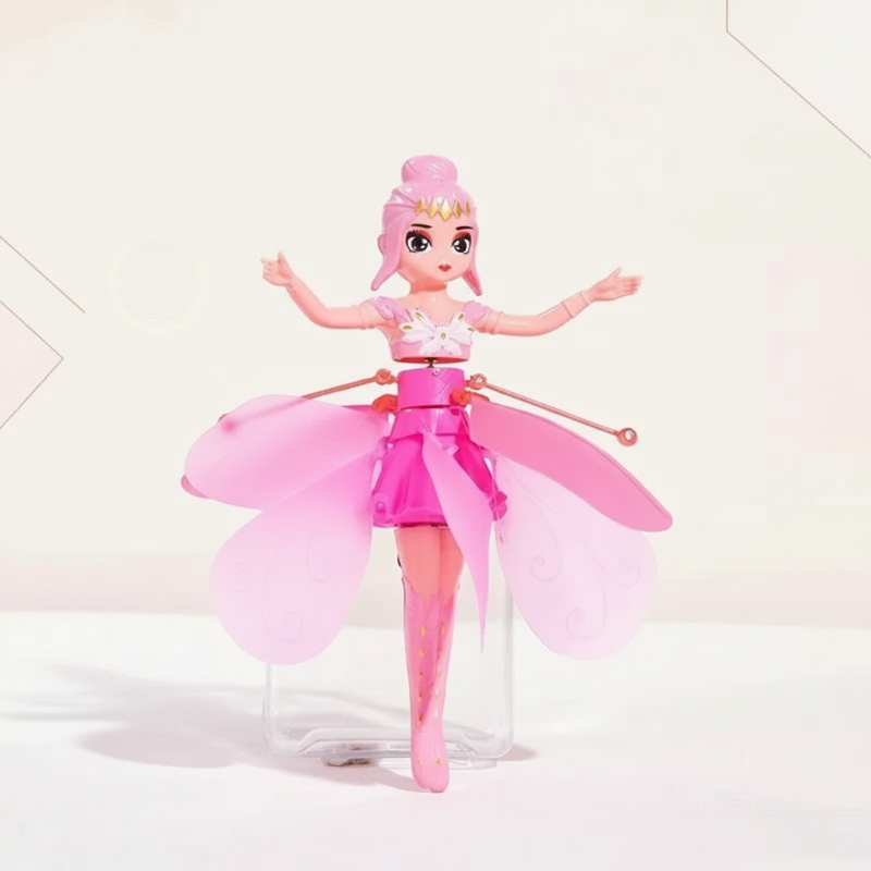 SkyDancer: radiante y juguetona, una hada mágica voladora con control por gestos.