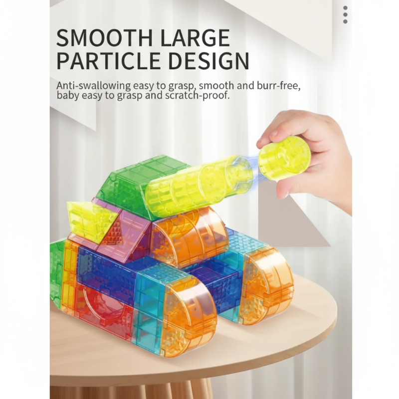 MagniCube – Creativo y educativo: juego de bloques magnéticos