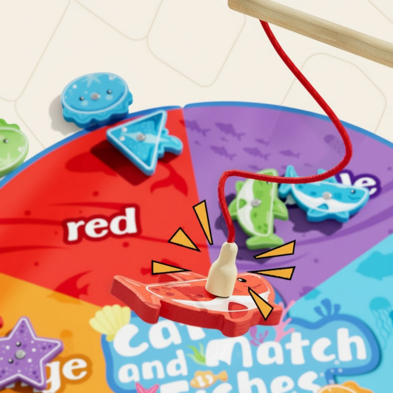 SmartFish – Divertido y educativo: juego magnético para pescar