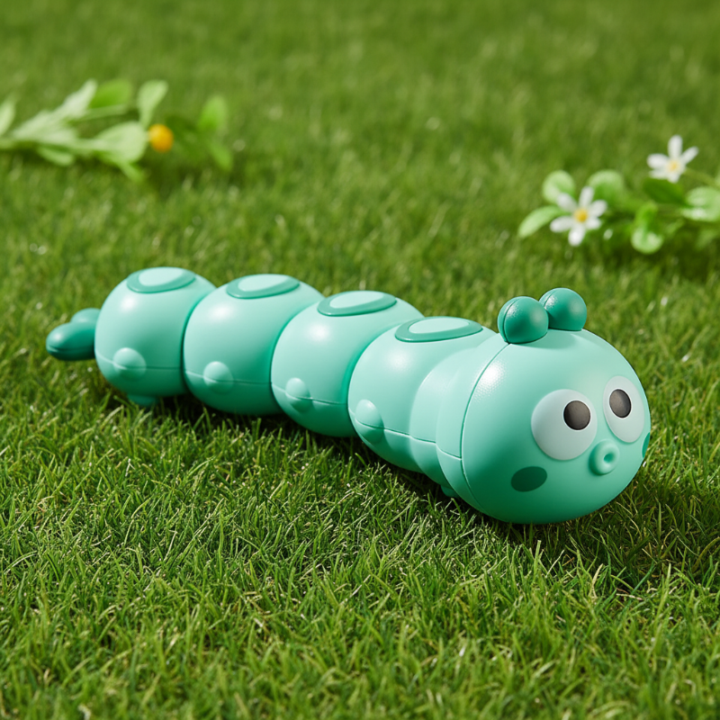 Wind-Up Caterpillar – Juegos y movimiento – Juguetes para gatear