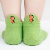 Thumbnail for PlayfulToes – Coloridos y suaves – Calcetines cortos para niños (juego de 5)
