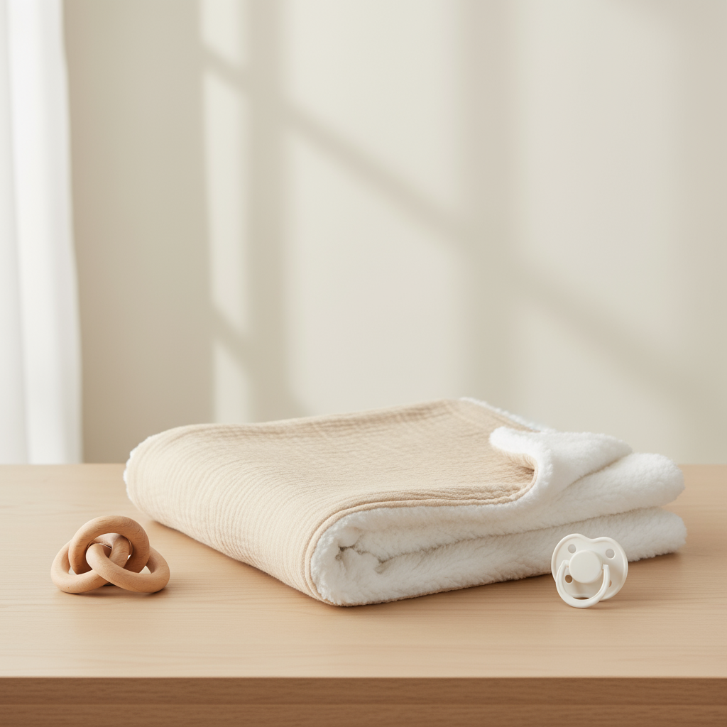 SnuggleBear – Manta para bebé gruesa y suave de primera calidad