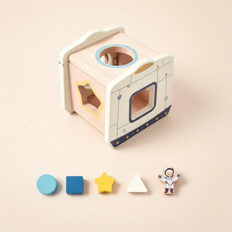 Color Spring: jugar y desarrollarse: juguetes sensoriales de madera para bebés