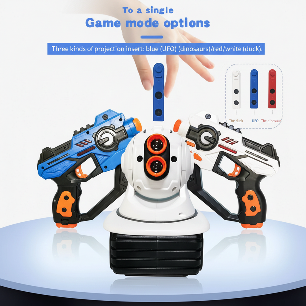 TargetPro – Competitivo y aventurero – Set de pistolas para combate láser