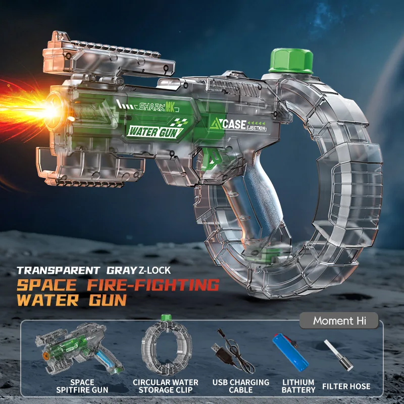 Space Water Blaster Toy – Interactivo y divertido: pistola de agua