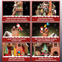 Thumbnail for ChristmasHome – Festivo y creativo – Kit de construcción de una casita navideña