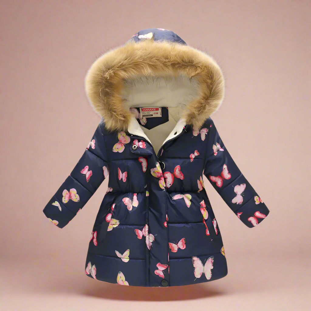 CozyTrend – Elegante y acogedor: abrigo acolchado de invierno para niñas