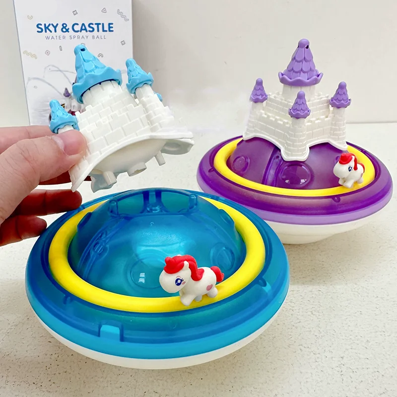 SpalshCastle – Mágico e interactivo – Juego de castillo flotante de unicornio