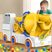 Thumbnail for Power Mixer Truck™ – Gira y construye – Vehículo de construcción de juguetev
