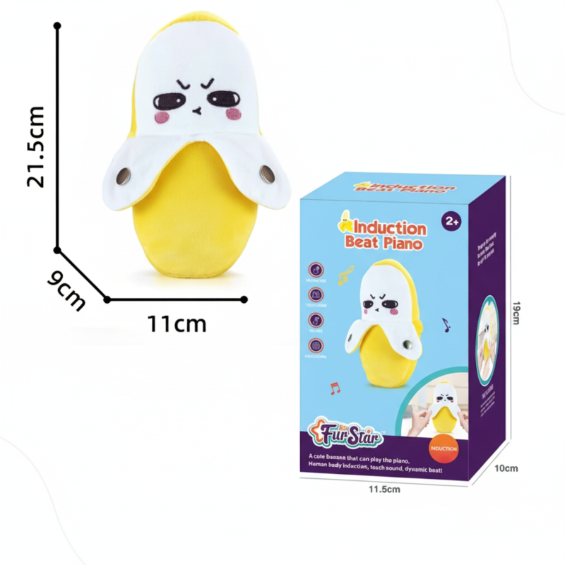 Bananza – Creativo y divertido – Piano rítmico de peluche