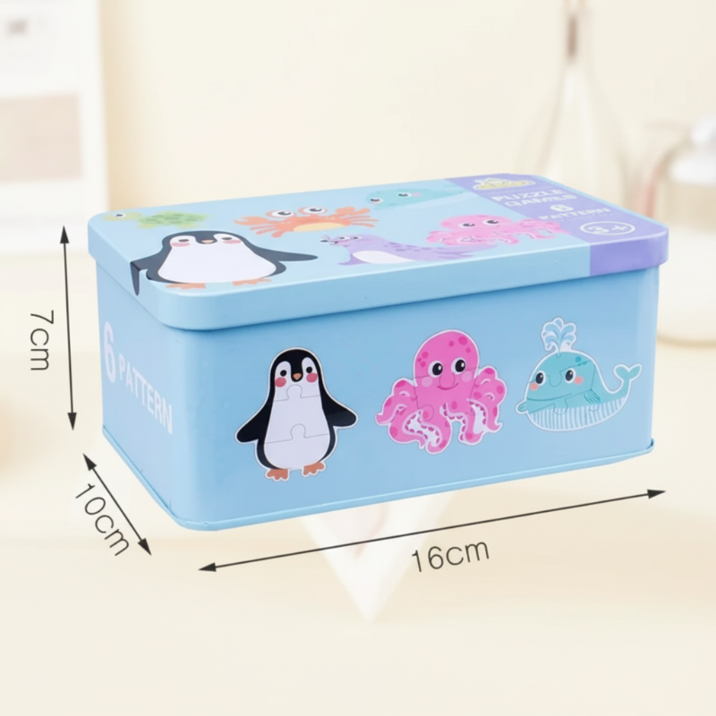 BrainBox – Aprender y jugar – Rompecabezas de madera en 3D