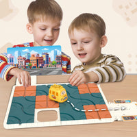 Thumbnail for ThinkFun – Pensamiento lógico y concentración - Juego de rompecabezas con trenes