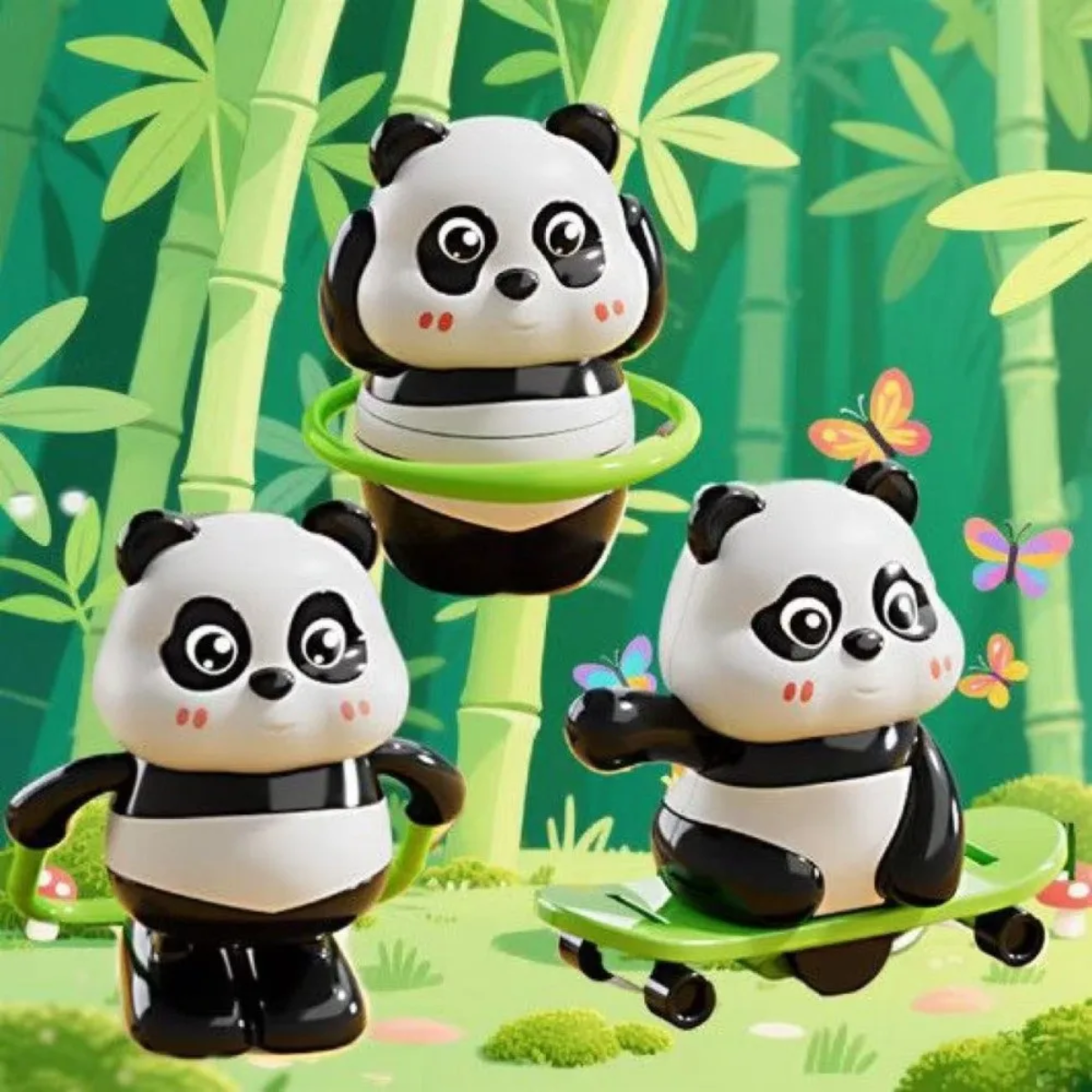 PandaPlay – Divertido y activo: juguete de panda de cuerda