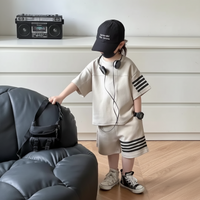 Thumbnail for MiniSport – Deportivo y casual – Conjunto de 2 piezas con pantalón corto y camiseta
