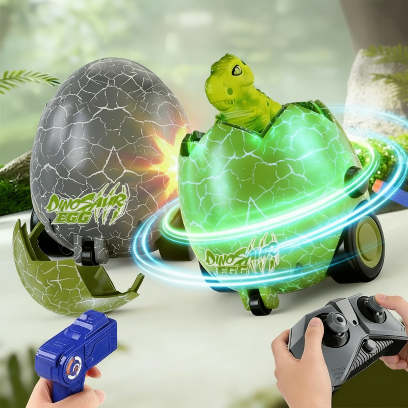 RoarPlay – Emocionante e interactivo: huevo de dinosaurio con control remoto