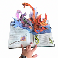 Thumbnail for JurassicKids – Emocionante y educativo: libro pop-up «Enciclopedia de dinosaurios en 3D»