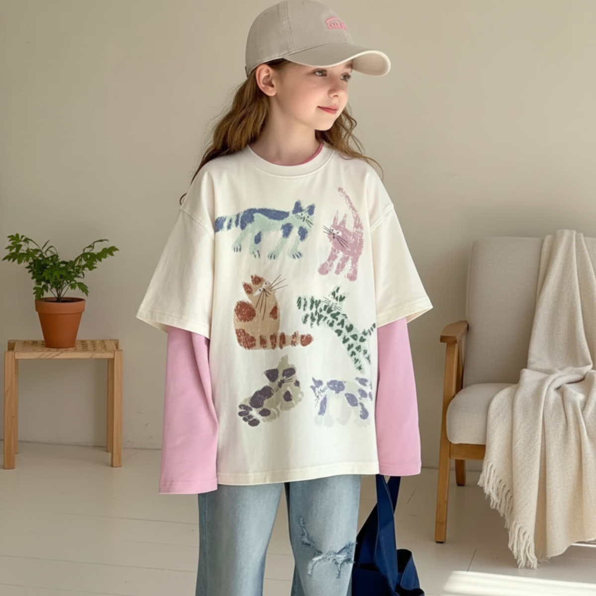 JoyWear – Estilo y comodidad: conjunto infantil de dos piezas