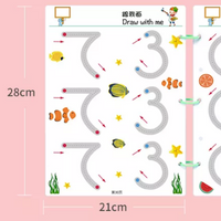 Thumbnail for Line Book™ | Primera iniciación a la escritura - Cuaderno de ejercicios para niños