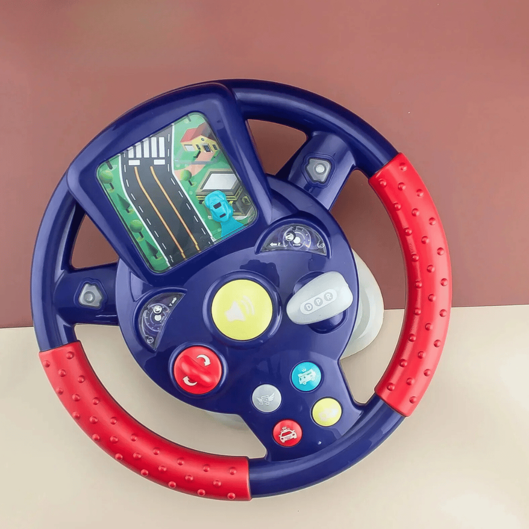 Toy Steering Wheel™ - Volante Mini, Maxi-Fun - Volante de juguete