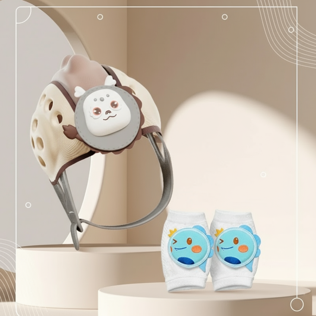 MiniShield – Ligero y transpirable - Protector de cabeza para niños