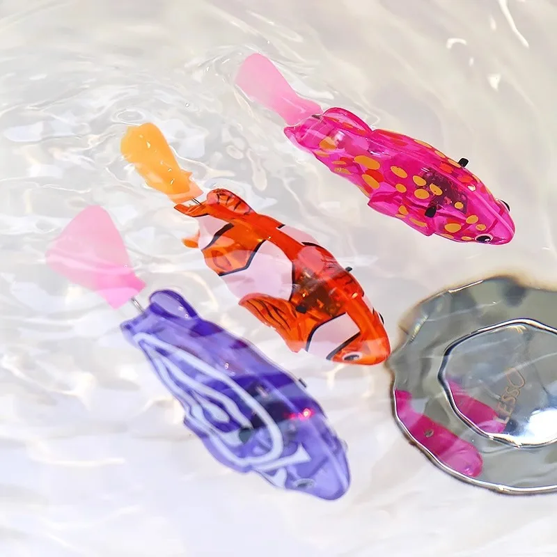 TinySwim – Diversión y movimiento: pececito de juguete electrónico con luz LED
