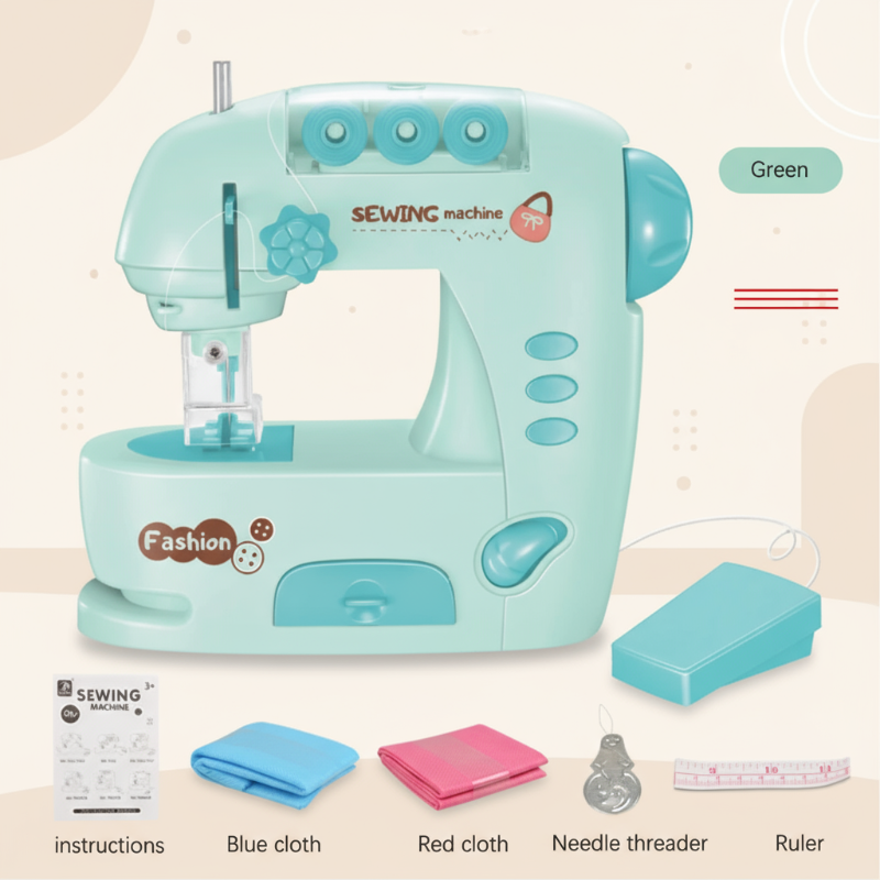 MiniTailor – Educativo y divertido: máquina de coser de juguete