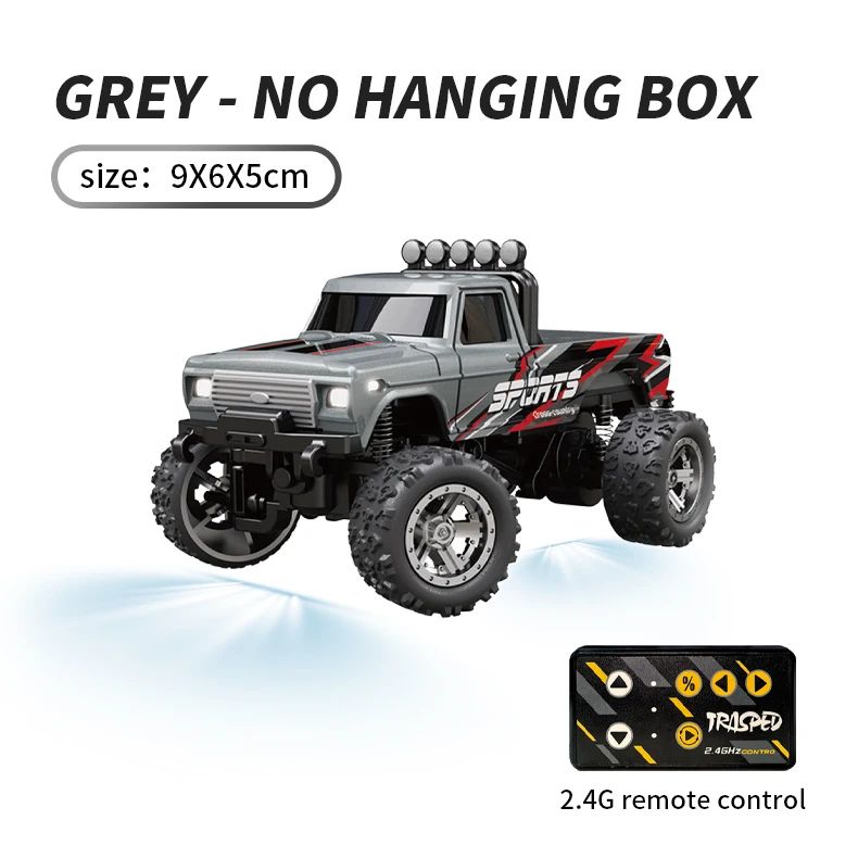 Pocket Speed RC – Rápido y maniobrable: mini camión de carreras