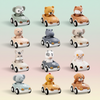 AnimalRide – Divertido y adorable – Coches de animales de silicona (3 unidades)