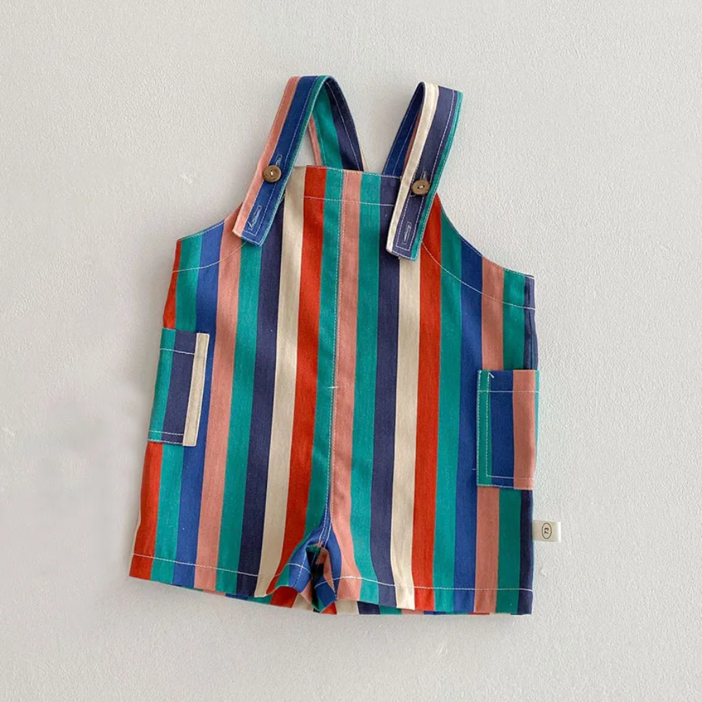 TinyStyle – Divertidos y cómodos: petos infantiles con estampado