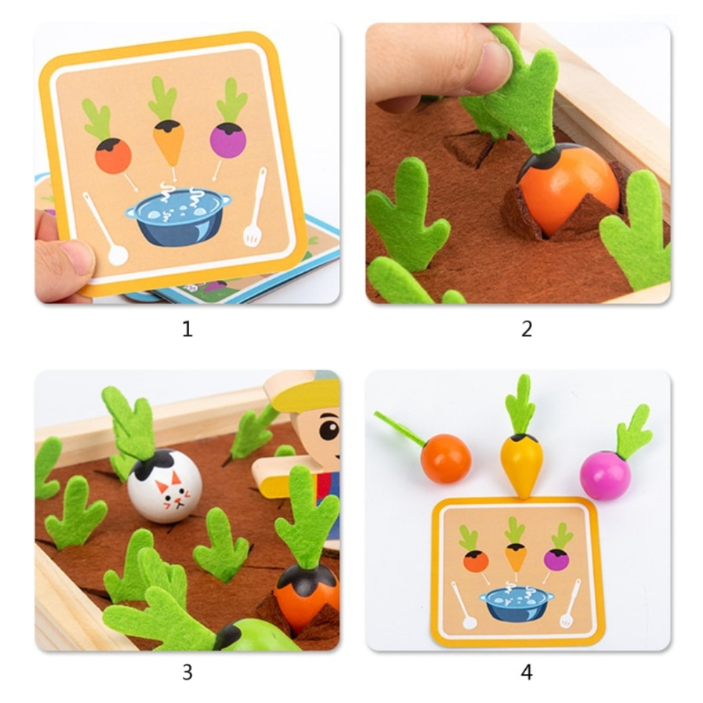 Harvest Game™ - Descubrir diferentes verduras - Invernadero para niños