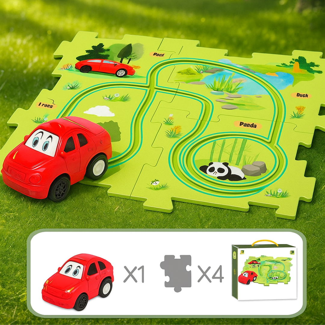 Car Track™ - Construir y jugar - Pista de coches armable
