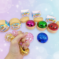 Thumbnail for FunSquish – Colorido y diversión con purpurina – Bolitas blanditas con purpurina