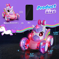 Thumbnail for GlowRide – Colorido y activo: coche RC Unicornio