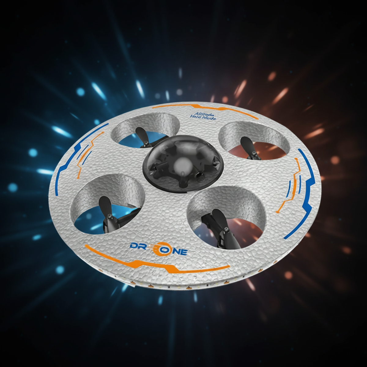AeroQuest – LED & RC – Dron OVNI flotante