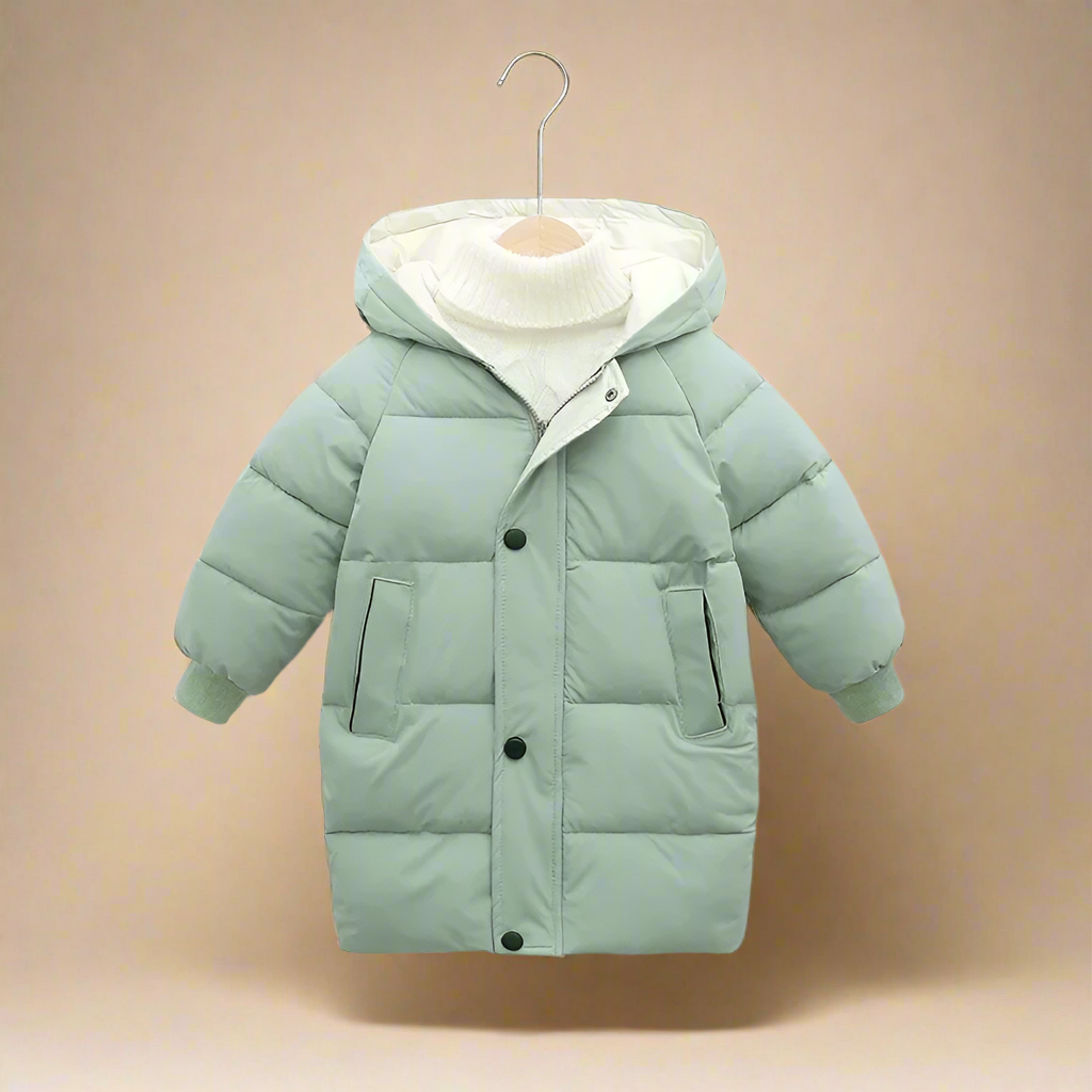 CuddleCoat – Acogedor y protector: abrigo de invierno de algodón