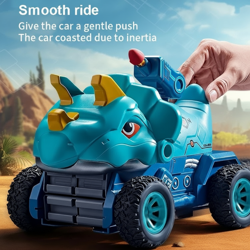 TurboRex – Aventurero e interactivo: coche de juguete dinosaurio
