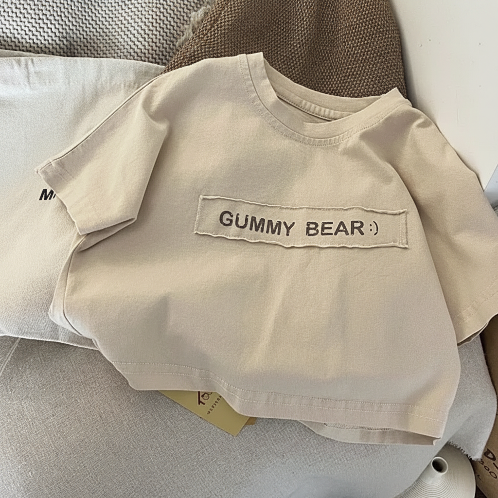 SoftMate – Sencilla y elegante: camiseta de manga corta para niño